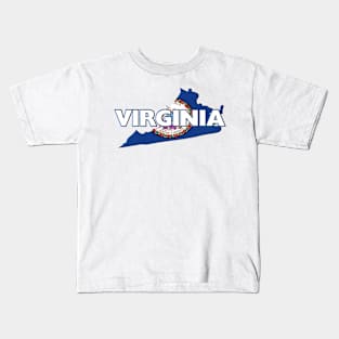 Virginia Colored State Kids T-Shirt